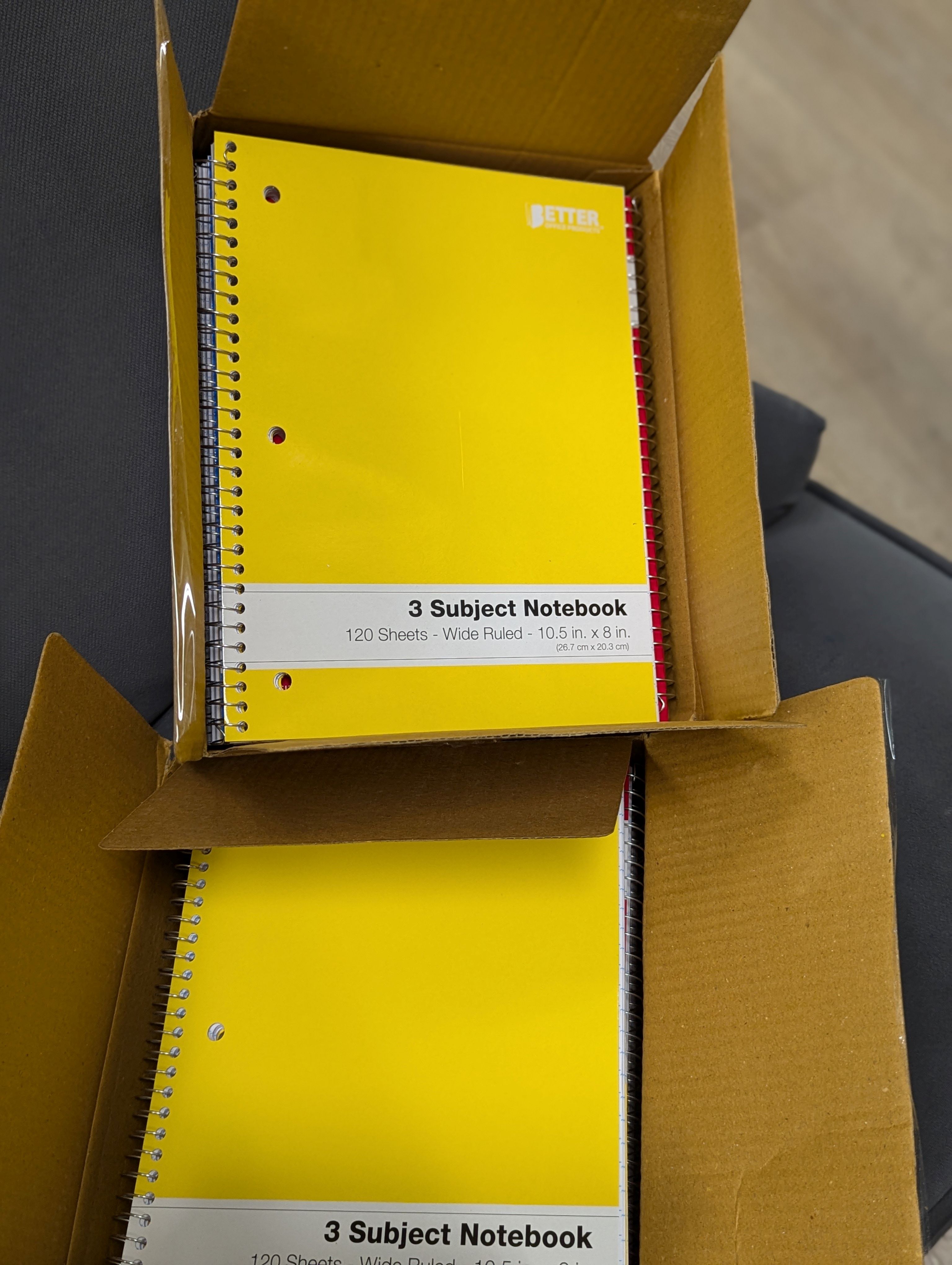 3-Subject Notebooks